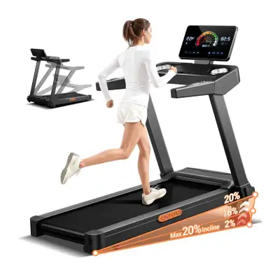 Foldable Treadmill - Touch Screen - Clearance · Free Delivery, View more