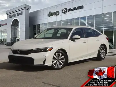 Used | Honda | Civic | 2025 | White | LX | FWD | Backup Cam | Warranty The 2025 Honda Civic LX is a...