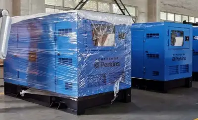 22 kW Silent Perkins Diesel Generator, View more
