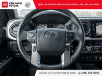 Super White 2019 Toyota Tacoma Limited V6 AWD! Navigation / Leather / Sunroof / Push Button Start /... (image 9)