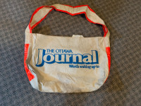 Vintage News 1975 Ottawa Journal Carrier Bag