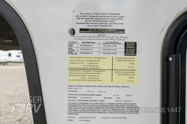 2023 Heartland Bighorn 3215RL in Travel Trailers & Campers in Kelowna - Image 68
