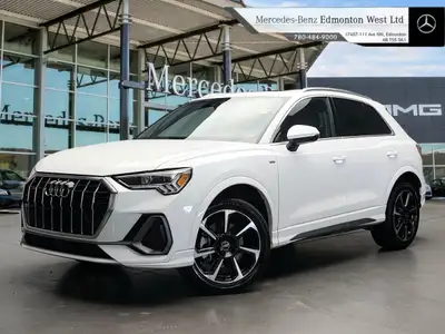 Discover a premium compact SUV that feels right at home in Edmonton. This used 2024 Audi Q3 brings t...