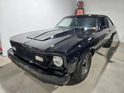 1977 Chevrolet Nova 2-dr Post Coupe Pro Street. Mean looking with the black-out treatment inside and...
