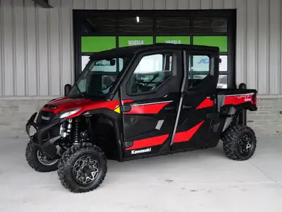 2025 Kawasaki Ridge Crew HVAC Side by Side SxS Financing Available From $219.72* (Bi-Weekly) $35,999...