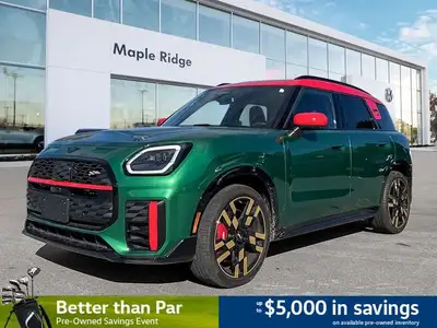 Ignite your passion for driving with this exceptional 2025 MINI Countryman John Cooper Works. This s...