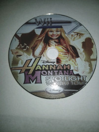Wii disney Hannah Montana  sans l'etui original