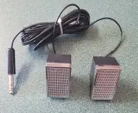 Holland mini  jack speakers / Fenton curling food warmer
