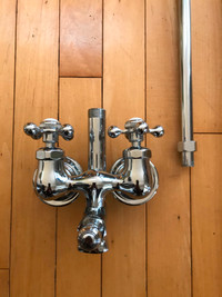 Vintage Style Shower Faucet with Diverter