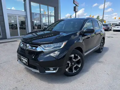 2017 Honda CR-V Touring AWD Black Exterior | Tan Leather Interior Only 102,XXX KM ? Top-of-the-Line...