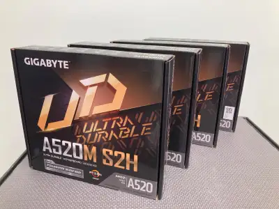 Gigabyte A520M S2H – AM4 Motherboard – Brand New – $80 ❖ Reliable micro-ATX motherboard for Ryzen CP...
