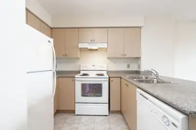 Akelius one bedroom apartment for rent. Located near Weston Road and Jane St in the York neighborhoo...