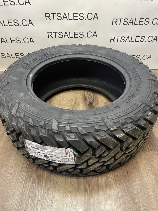 LT 35x12.50x20 Fuel Gripper M/T F (Set of Four) Tires & Rims