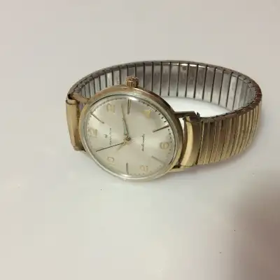 Vintage Hamilton 10k R G P Masterpiece Selfwinding Swiss Men's W, View more