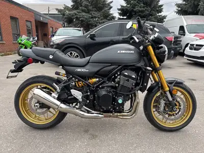 Check out this 2025 Kawasaki Z900RS SE Edition with only 91kms !!! NOT A MISPRINT Be sure to follow...