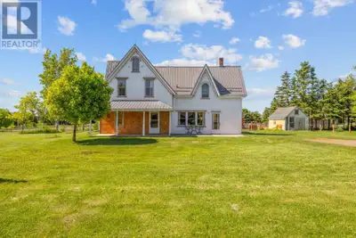 Step into the timeless allure of this classic PEI farmhouse, nestled just a stone's throw away from...