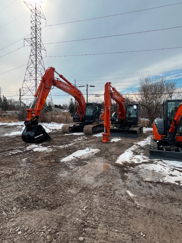 HITACHI EXCAVATORS- 0% for 48m, 1.99 for 60m APRIL SPECIAL in Heavy Equipment in Mississauga / Peel Region