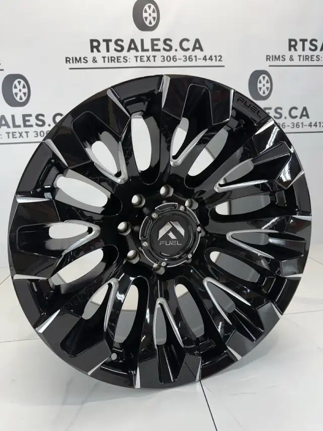 20x10 Fuel Quake Rims 8x180 in Tires & Rims in Saskatoon - Image 2