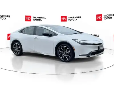 Thornhill Toyota Proudly Presents This White 2026 Toyota Prius Plug-In Hybrid with XSE PREMIUM Packa...