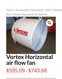 Vortex/Redpath industrial fan