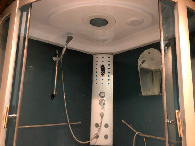 Steam/ jacuzzi shower for sale in Plumbing, Sinks, Toilets & Showers in Calgary - Image 4