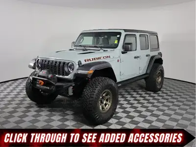 Our rugged 2024 Jeep Wrangler Rubicon 4 Door 4X4 can unlock a higher level of adventure in Anvil! Po...
