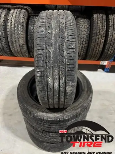 SET OF FOUR USED MICHELIN PREMIER A/S TIRES, 80% TREAD LIFE REMAINING. 215/55R18 SOLD AS SET OF FOUR...