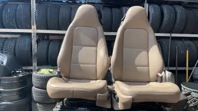 Seats for BMW Z3 1996-2002 Left and Right $400.00 Heated, Leather, Power, not include seat buckles.