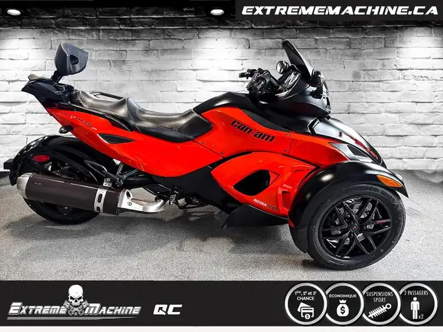 2012 Can-Am CAN AM SPYDER RS-S SE5 PRET POUR LA SAISON!!! in Street, Cruisers & Choppers in Québec City - Image 2