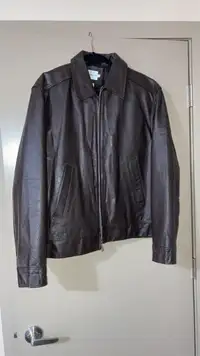 Calvin Klein leather jacket 
