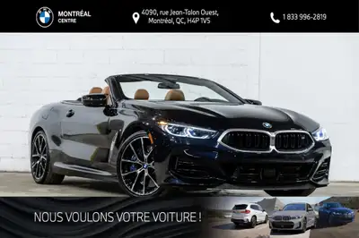Provenant d'un seul propriétaire ayant effectué l'entretien ? la concession, ce splendide BMW M850i...