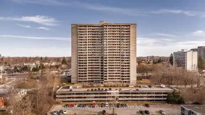 Welcome to The Britannia! Perched on the 17th floor, this 2-bedroom, 1-bathroom condo boasts breatht...