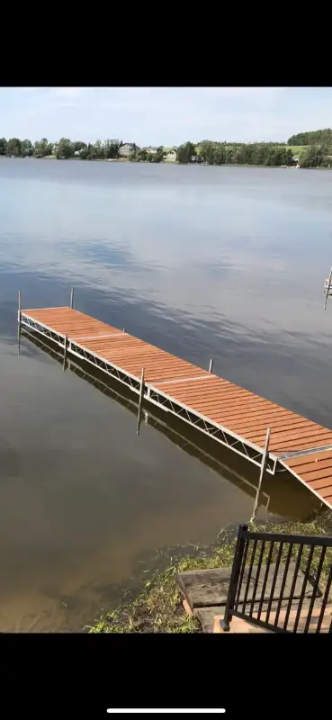 Description Trembath Designs Aluminum Docks. This price is for a 35x4' Dock. (3x10 ft sections W/5'...