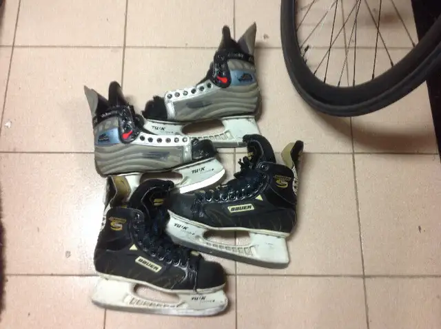 Figure & hockey skates , helmet,palms ,skate sharpening machine in Skates & Blades in City of Toronto - Image 7