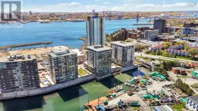 Welcome to Unit 502 ~ The Keelson at Kings Wharf, Dartmouths premier waterfront community. This spac...