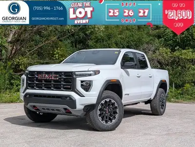 Trailering Package - Convenience Package - Canyon Safety Plus Package - Wireless Phone Charging - Re...