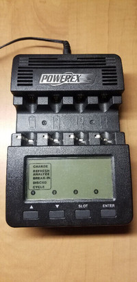 Powerex MH-C9000 WizardOne Charger-Analyzer for 4 AA or AAA NiMH