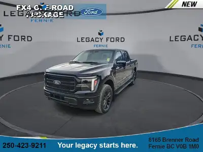 *Premium Audio, Wireless Charging, Sunroof, FX4 Off-Road Package, Lariat Black Appearance Package!*...