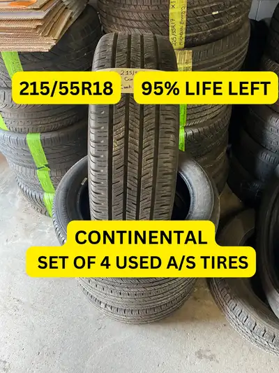 FREE INSTALLATION AND BALANCING ON NEW AND USED TIRES WITH A PURCHASE! NO DISPOSAL! NO OTHER HIDDEN...