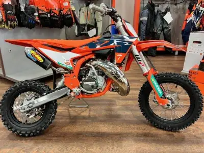 ATTENTION SANTA! 2025 KTM 50 SX Factory EditionFULL FACTORY FLAVOR The 2025 KTM 50 SX FACTORY EDITIO...