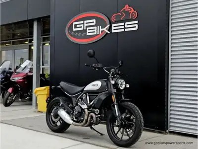 2023 Ducati Scrambler Icon Dark Matt BlackPaint It Black Unconventional but fashionable, elemental y...