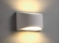 TRLIFE LED Wall Sconces Set of 2, Modern Wall Sconce 9W 3000K Wa