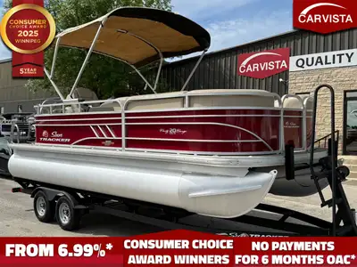 2023 Sun Tracker Party Barge 20 DLX - 90HP - INC TRAILER AND COVER Spend your summer on the water in...