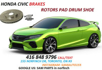 HONDA CIVIC ACCORD BRAKE ROTOR PAD NEW low PRICES City of Toronto Toronto (GTA) Preview