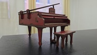 Miniature Wooden Piano City of Montréal Greater Montréal Preview