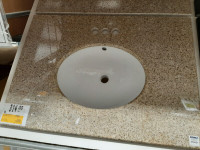 30" granite vanity top with sink