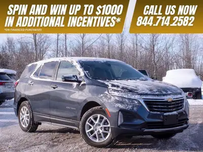 Practical, efficient, and versatile, the 2023 Chevrolet Equinox LT is a compact SUV designed for eve...