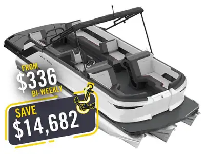 2024 Manitou 22 Cruise Switchback Max Deck Signature 150HP w/Trailer 54 North Powersports EXCLUSIVE...