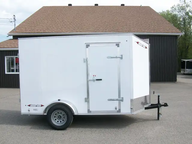 2025 Weberlane CARGO 6' X 10' V-NOSE 1 ESSIEU 3 PORTES CONTRACTE in Cargo & Utility Trailers in Laval / North Shore - Image 5