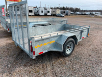 2024 5x10 galvanized utility trailer